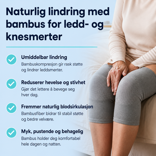 Nordiora -  Knebeskytter i naturlig bambus