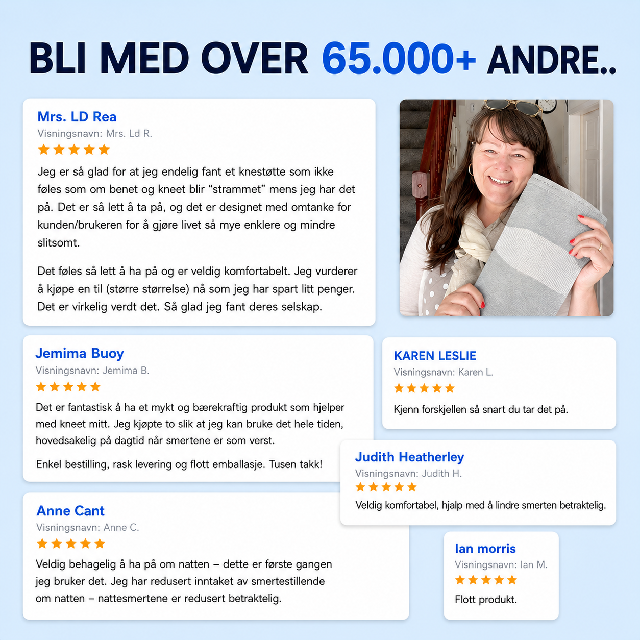 Nordiora -  Knebeskytter i naturlig bambus