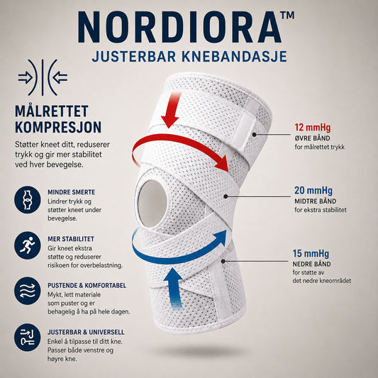 Nordiora Pro™ – Justerbar knestøtte